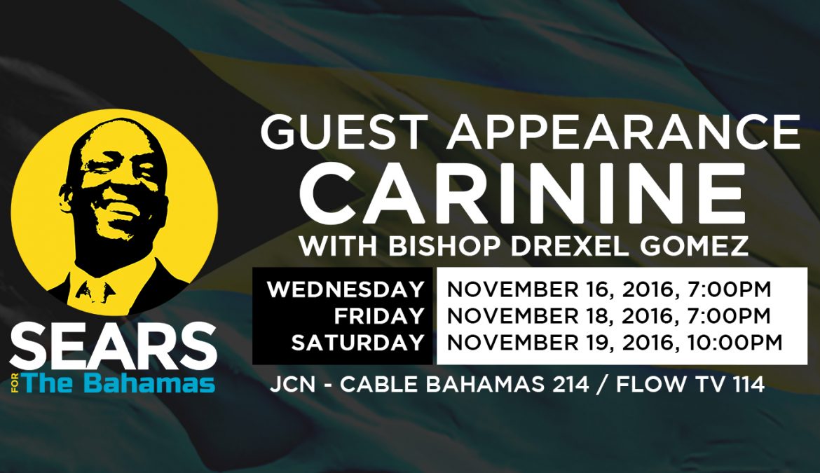 Carinine with Bishop Drexel Gomez – JCN